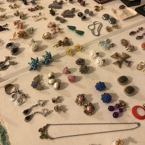 Grandma’s Vintage Clip on Earrings